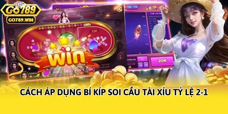 Cách áp dụng bí kíp soi cầu tài xỉu tỷ lệ 2-1